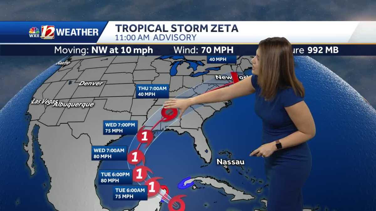 WATCH: Calm Start To The Week, But Tropical Moisture Arrives Soon