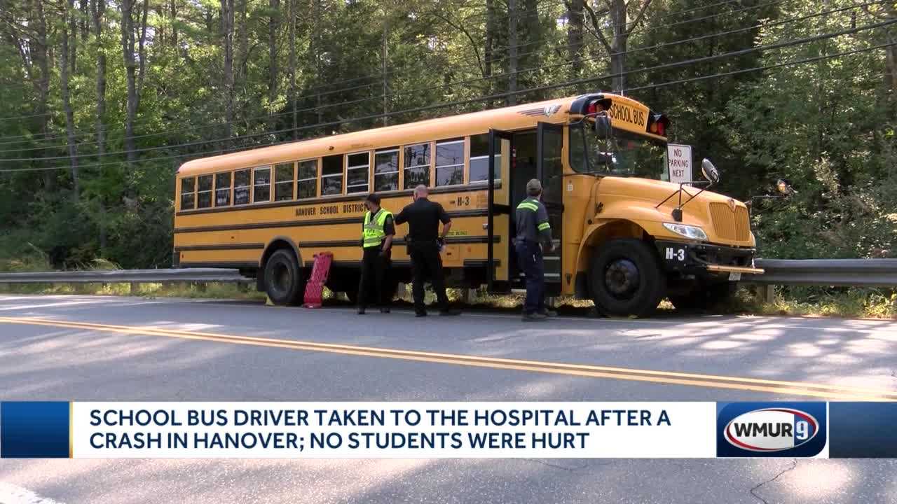 Students OK After Two Separate School Bus Crashes In Hanover, New Hampshire