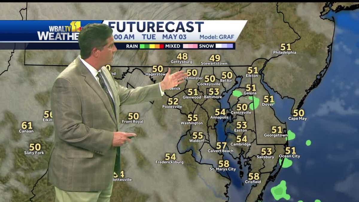 Partly cloudy tonight with normal temps