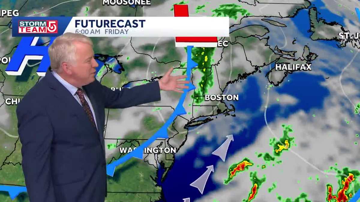 Video: Next chance of rain arrives on Friday