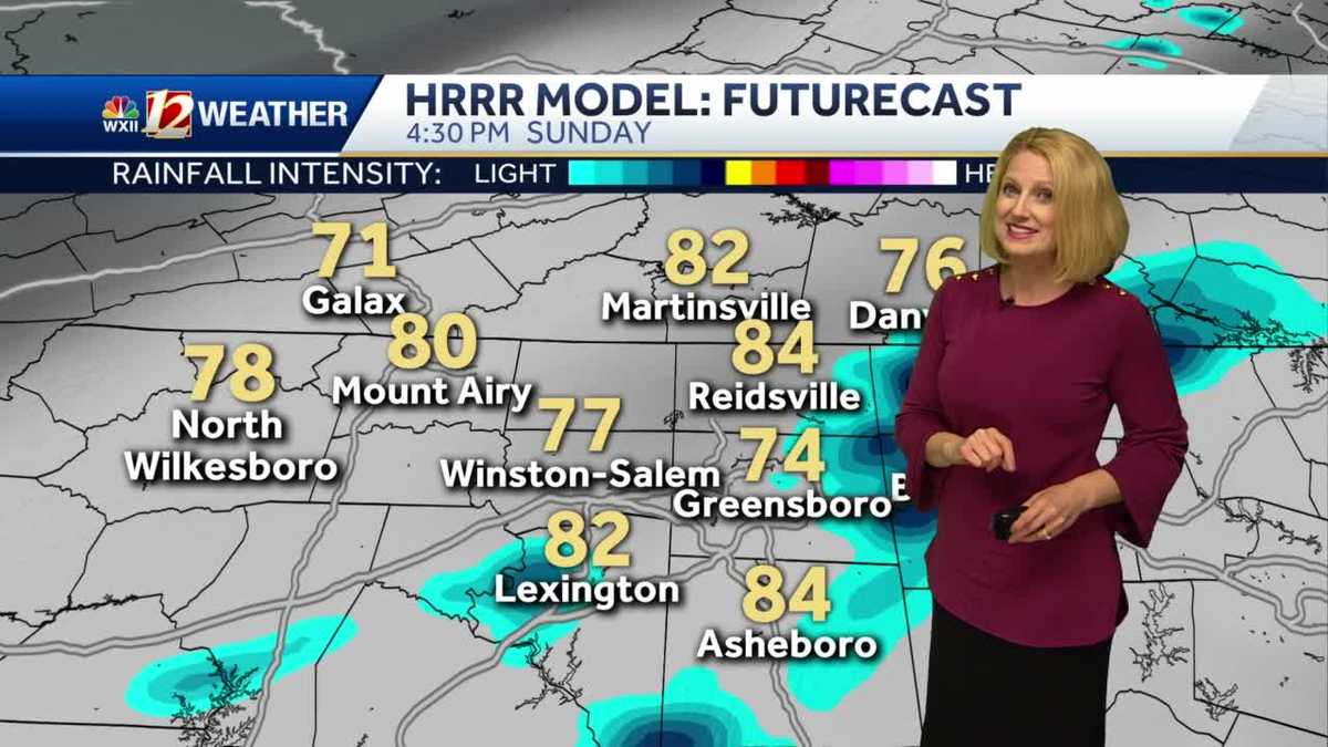 WATCH: Isolated Storms Plus Warm Winds Sunday!