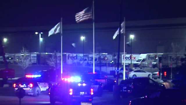 FedEx employee arrested after firing semiautomatic gun inside facility