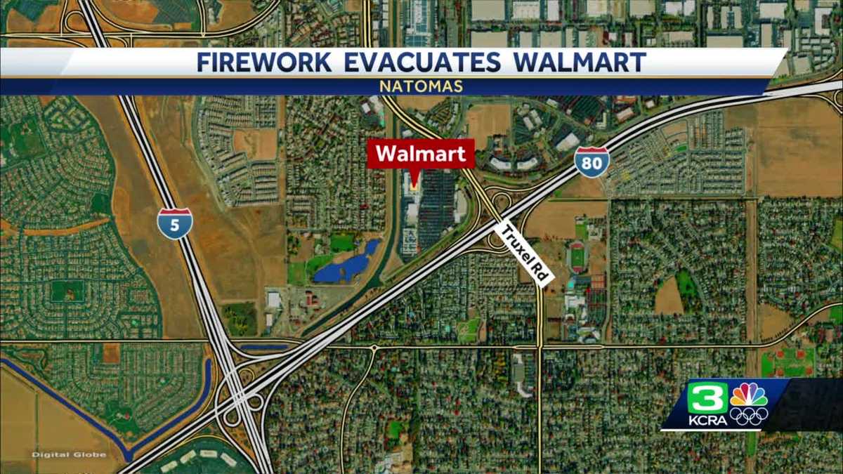 Walmart in Sacramento evacuated after person set off firework inside - KCRA Sacramento