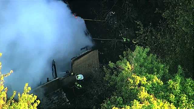 WATCH: Sky 5 shows response to structure fire in Lexington - Vimarsana News