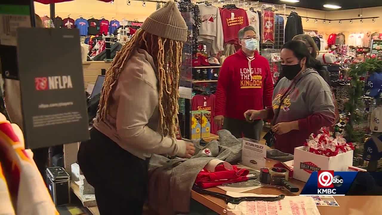 Many stores sold out of Chiefs gear overnight, rush on to order more