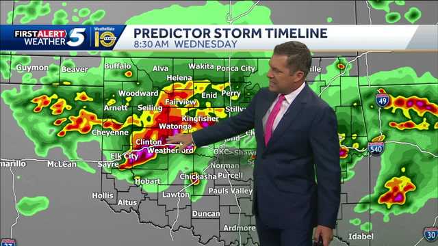 TIMELINE: More severe storms moving into Oklahoma - Vimarsana News