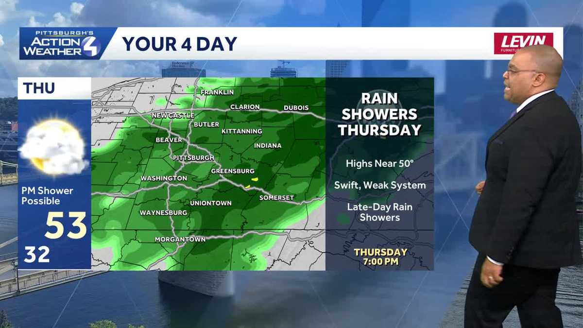 Pittsburgh: Warming up into Spring this weekend