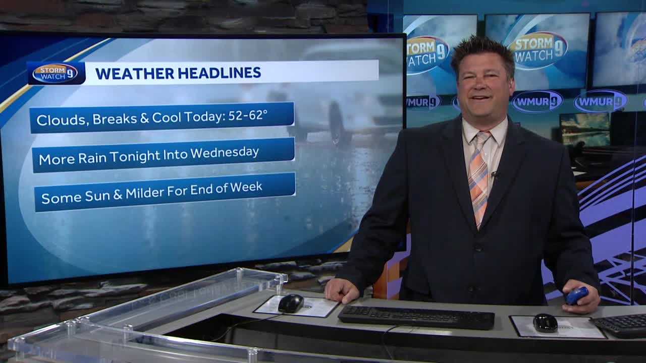 NH Forecast Video: Some Breaks In Clouds Before More Rain