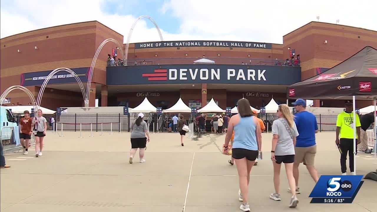 WCWS welcomes fans from all over as tournament begins in OKC's Devon Park