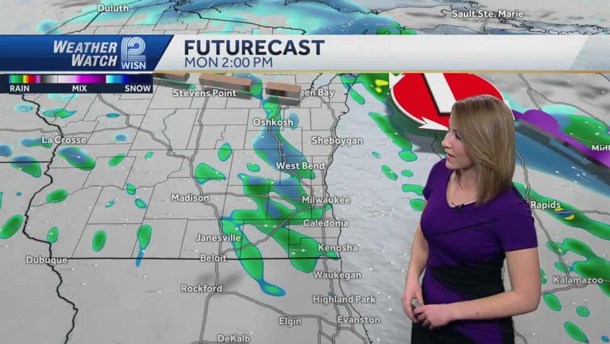 Videocast: Light snow north, then cold and breezy