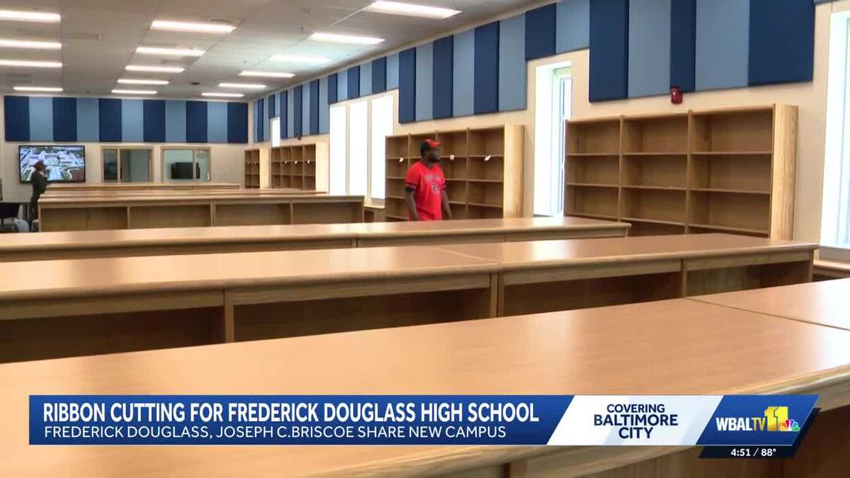 Baltimore's Frederick Douglass High School opens $118 million renovation with new gym and pool