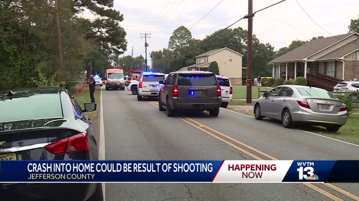 One person killed after possible shots fired and crash in Bessemer area