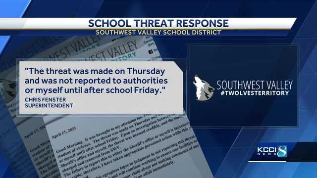 Iowa student removed from school over alleged threat faces more accusations - Vimarsana News