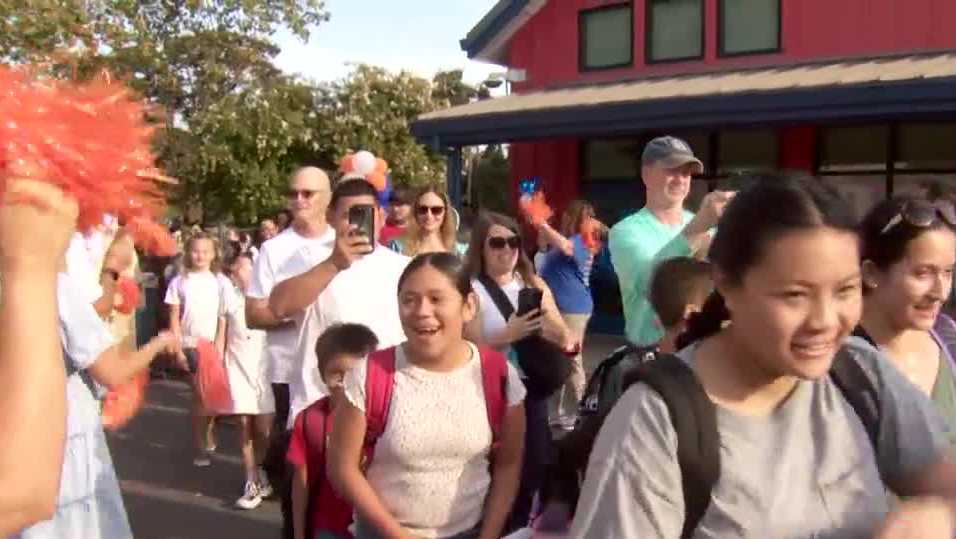 'Try something new': Elk Grove principal shares first-day words of wisdom with students