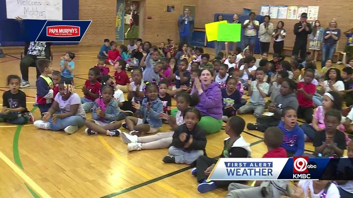 First Alert Weather School visits Melcher Elementary School
