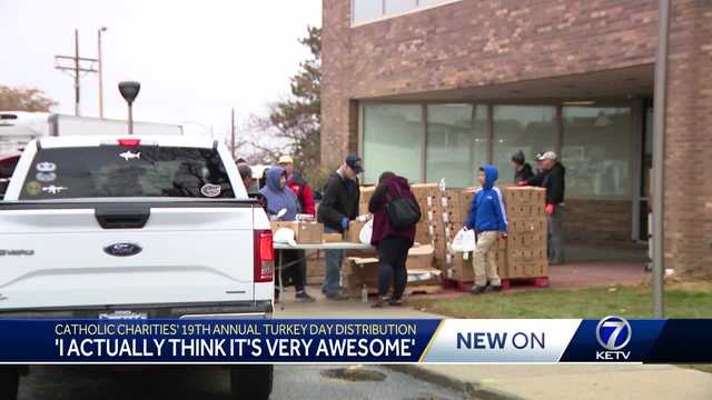 Catholic Charities of Omaha hosts Turkey Day distribution - Vimarsana News