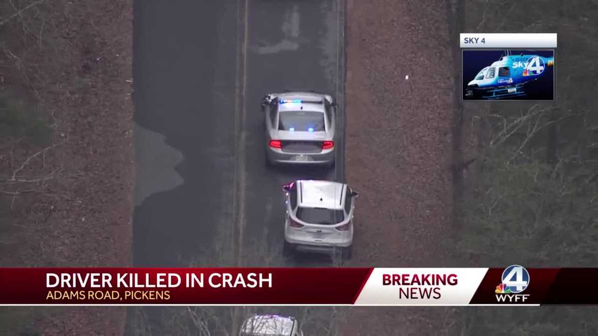 South Carolina: Coroner called to crash in Pickens County