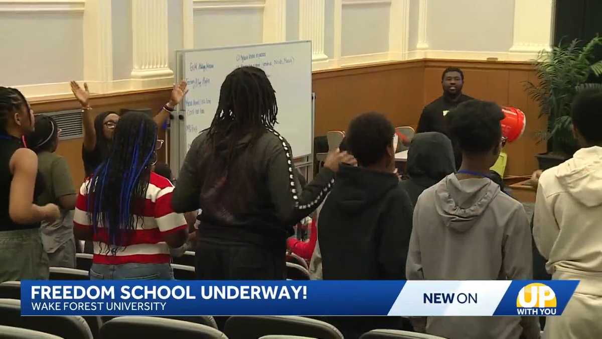 Preventing 'summer-slide': How Wake Forest Freedom School is helping kids stay sharp while having summer fun