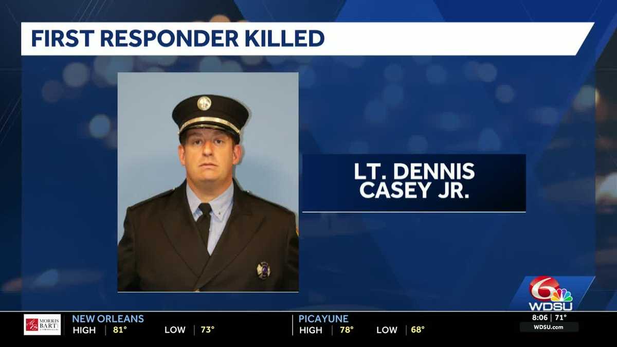 Jefferson Parish fire chief mourns loss of Lt. Dennis Casey Jr. after fatal boat accident