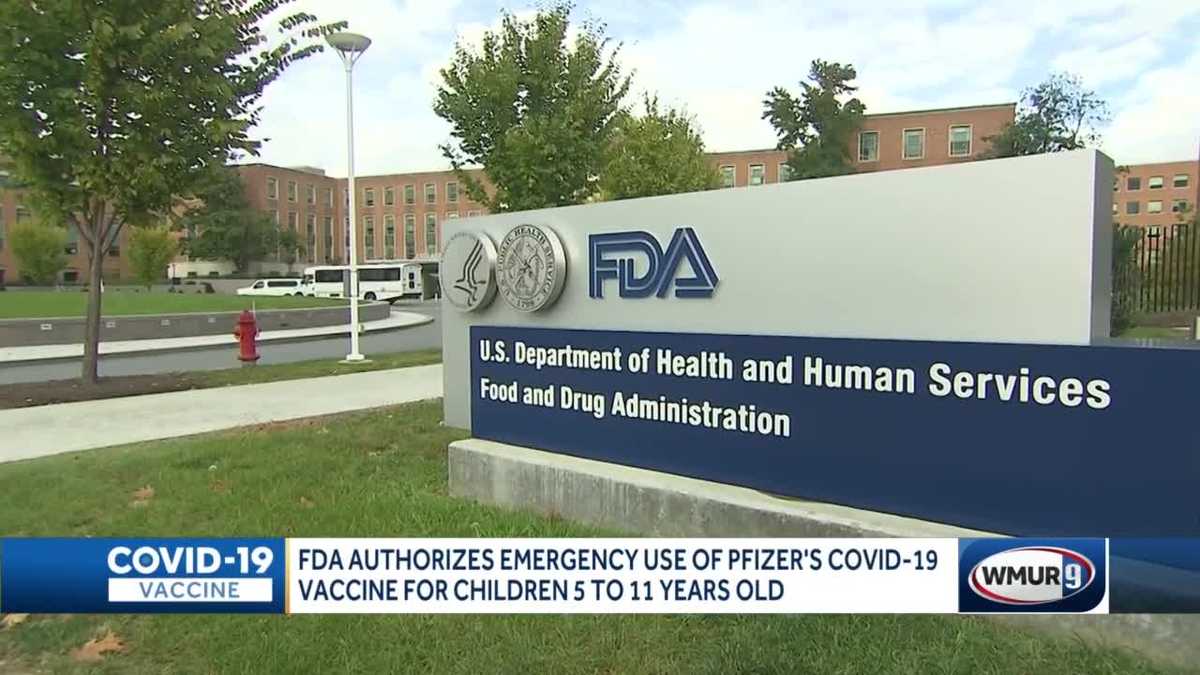 New Hampshire doctors react to FDA emergency approval of Pfizer vaccine for 5 to 11-year-olds