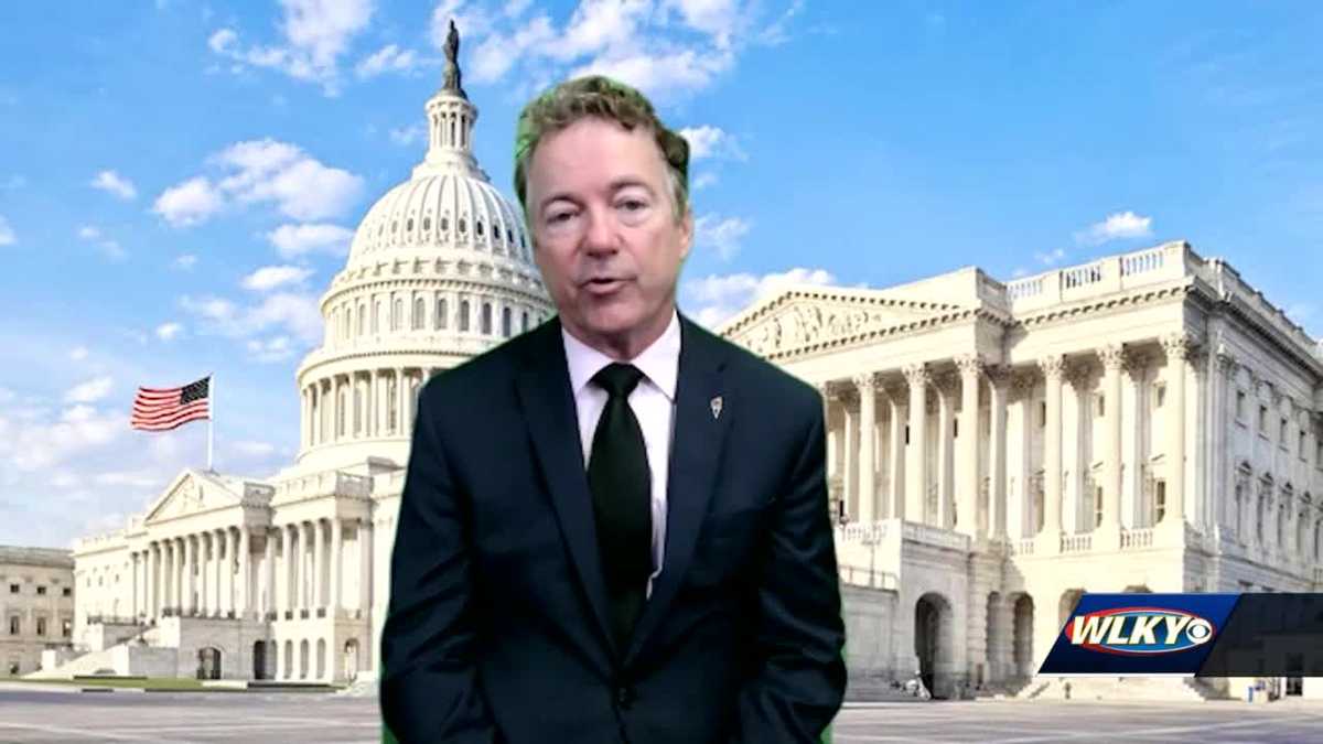 With challenger emerging, Sen. Rand Paul touts his endorsement from Trump