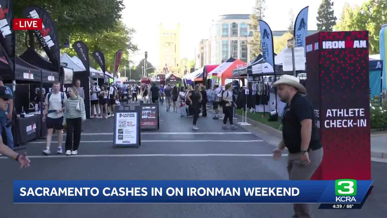 Ironman Village opens in Sacramento, bringing global athletes and economic boost