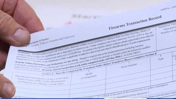 law enforcement cracking down on gun straw purchases