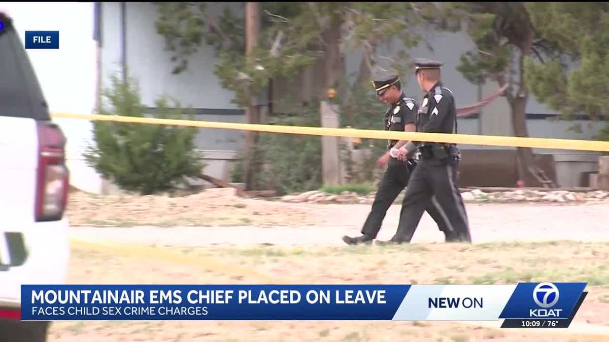 Mountainair EMS chief on leave amid child sex abuse charges