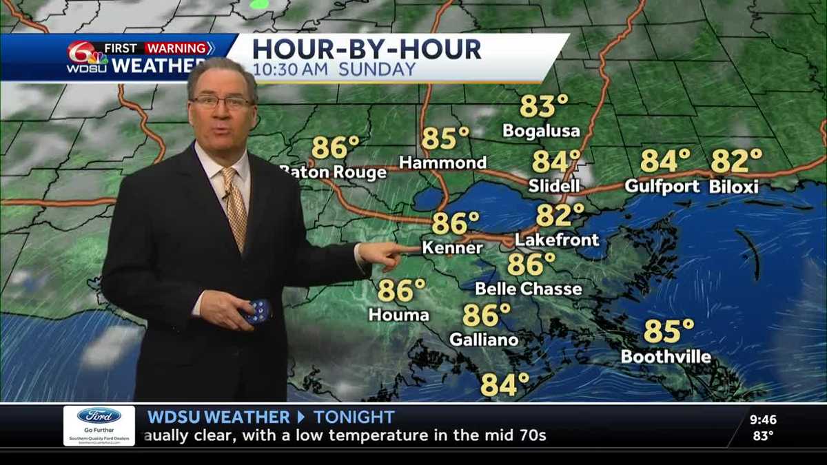 Getting wetter next week