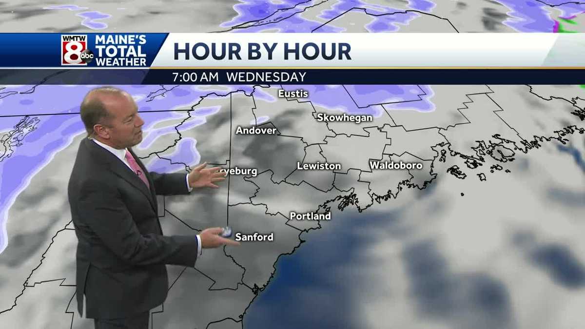 Brighter skies and milder temperatures later today