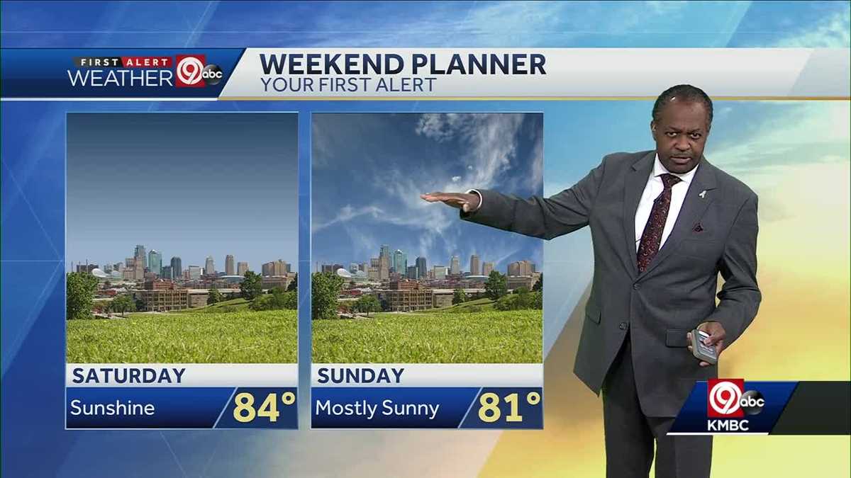 Warm heading into the weekend