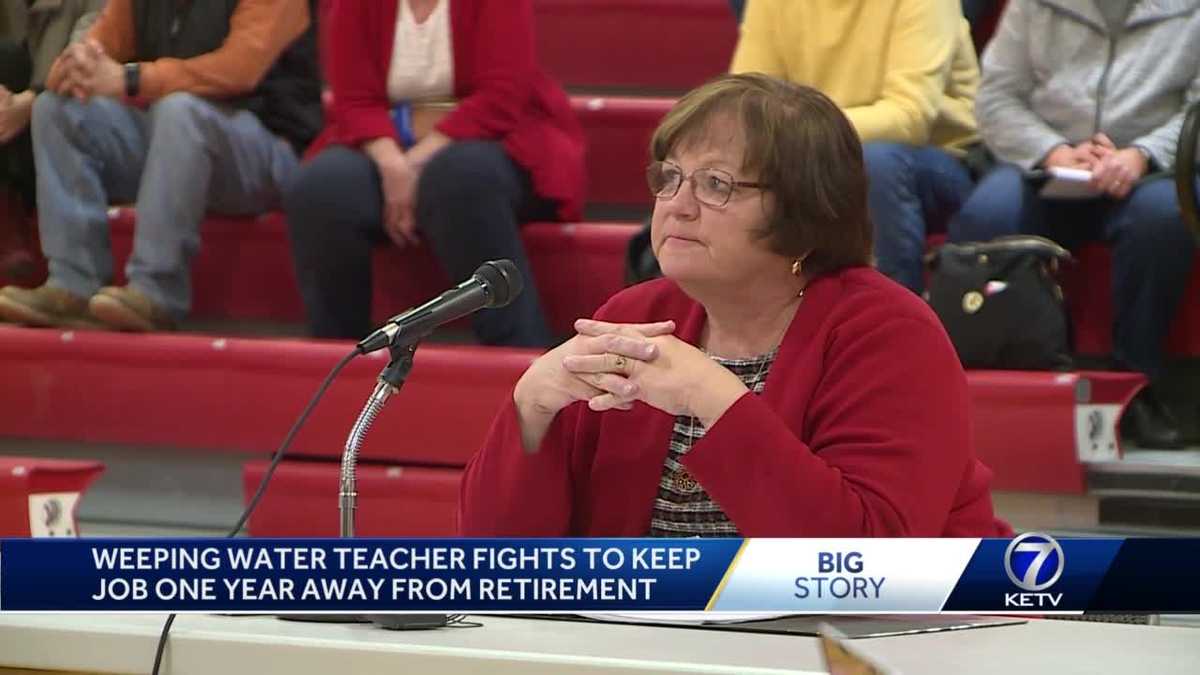 Weeping Water teacher fights to keep job ahead of her retirement