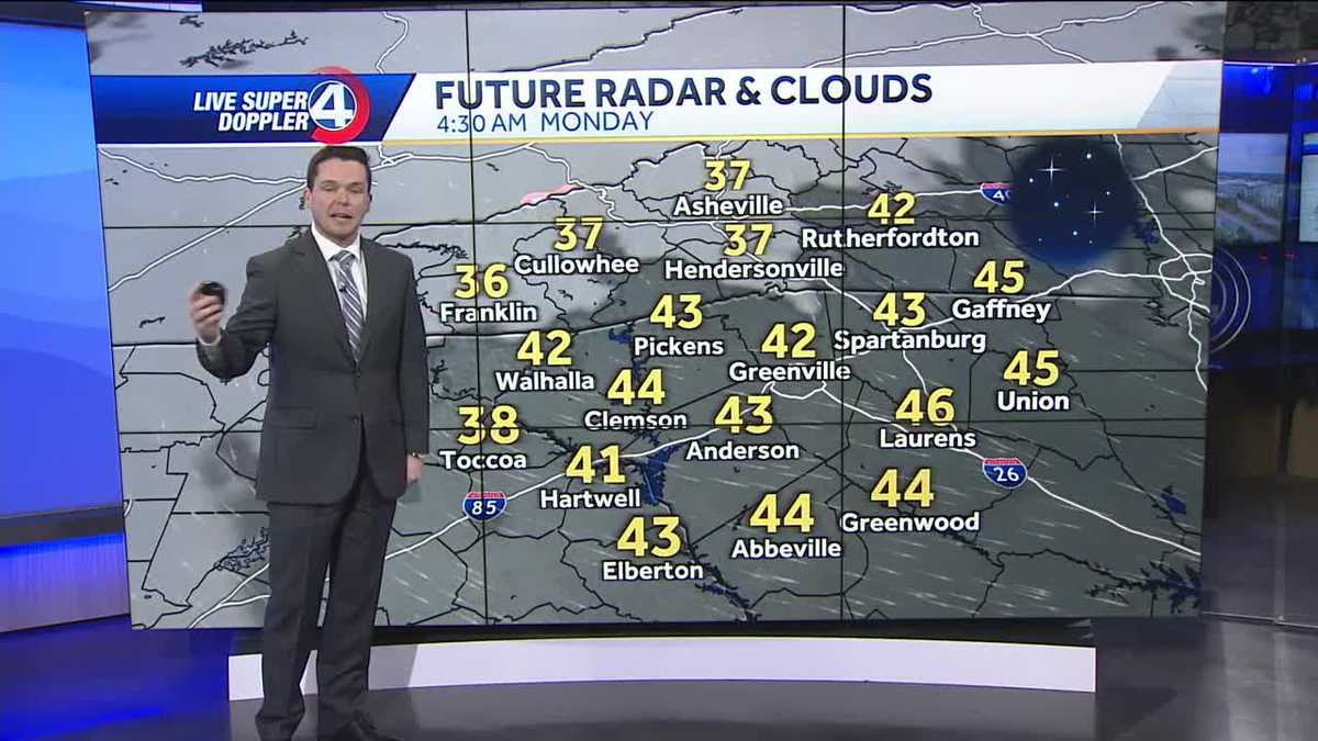 Rainy Windy Sunday - WYFF