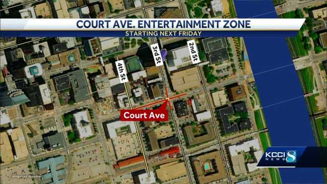 Downtown DSM to block of streets for entertainment district - Vimarsana News