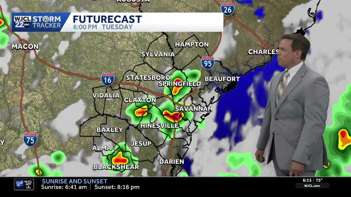 Afternoon showers and storms continue through the workweek