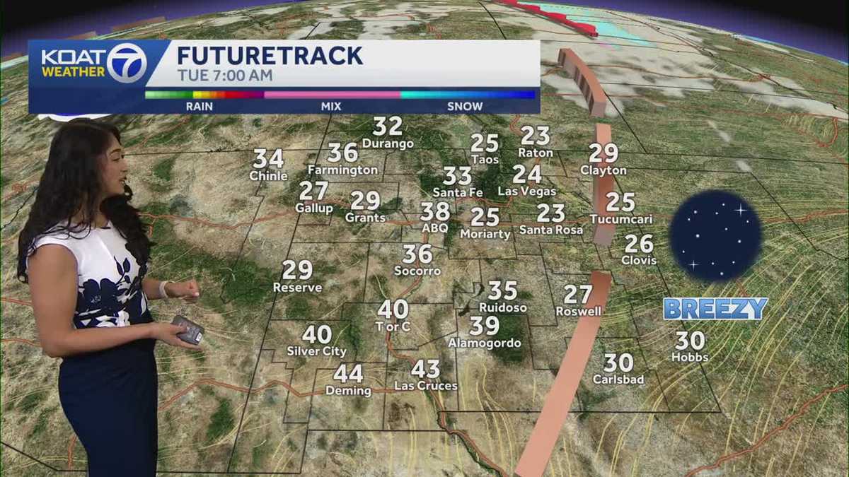 Mild afternoons for New Mexico after brisk morning conditions