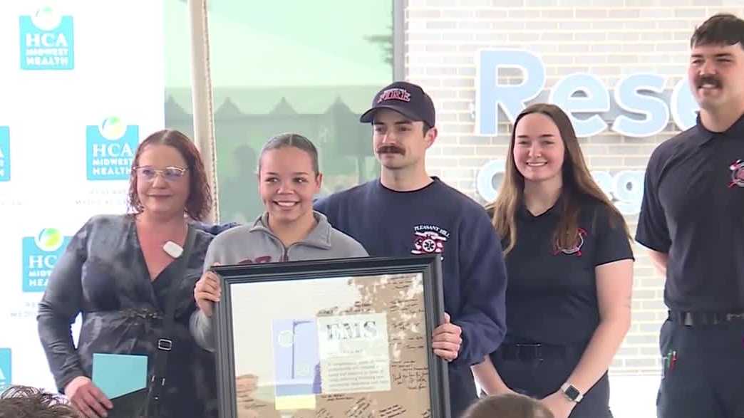 Survivors reunite with Kansas City-area EMS crews during National EMS Week