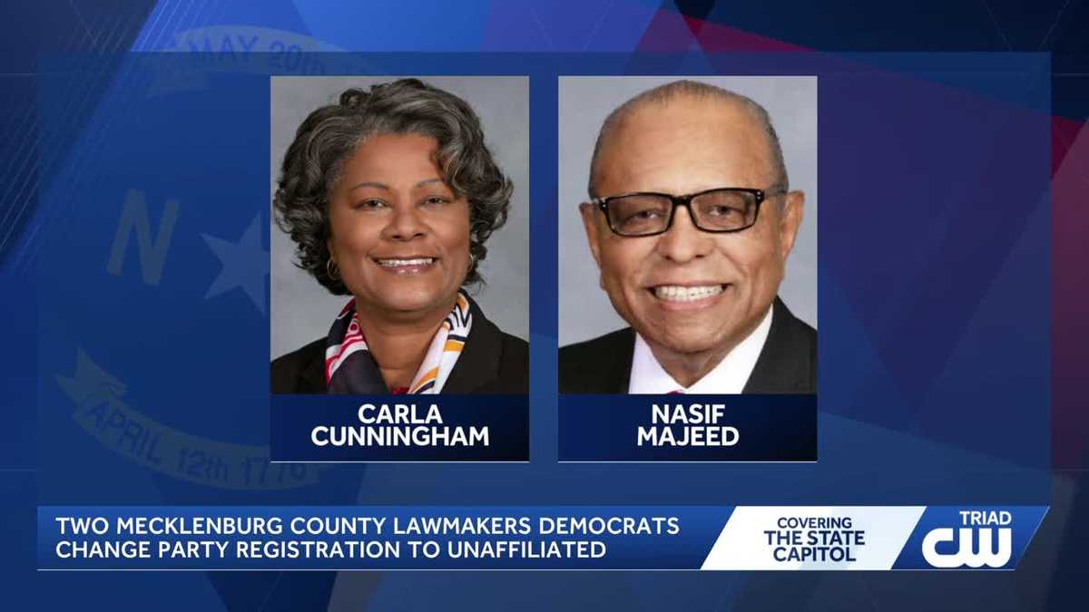 Two North Carolina lawmakers switch to unaffiliated after criticism, primary losses