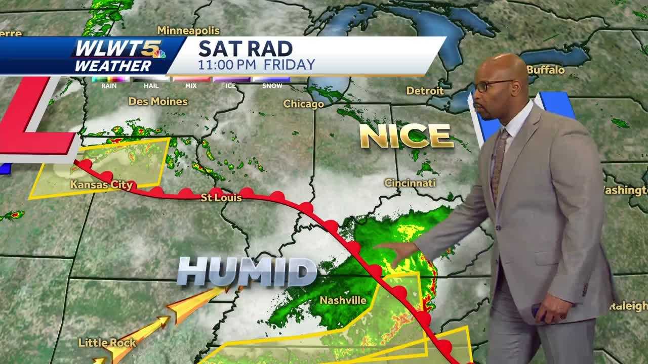 Downpours And Storms This Weekend