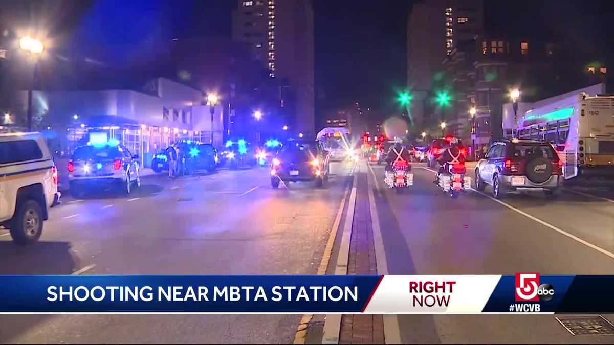 Man shot outside MBTA station