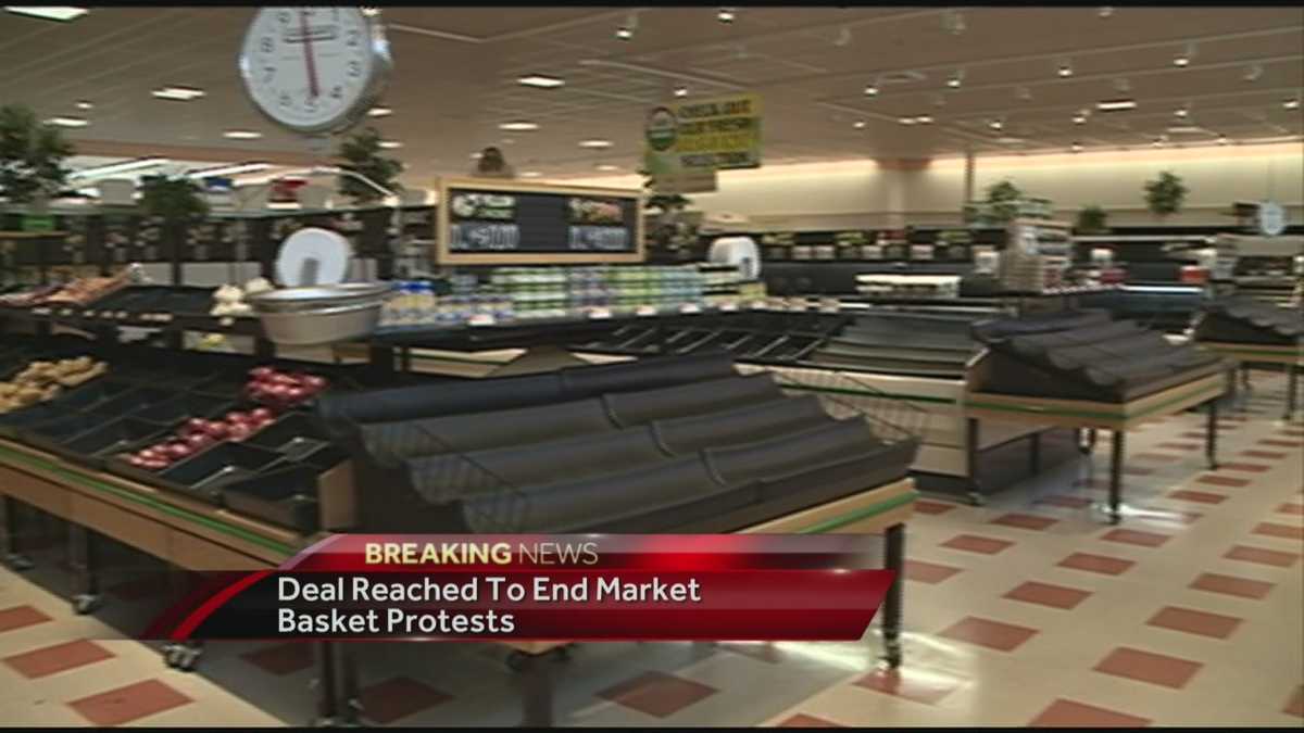 Trucks carrying Market Basket products begin deliveries