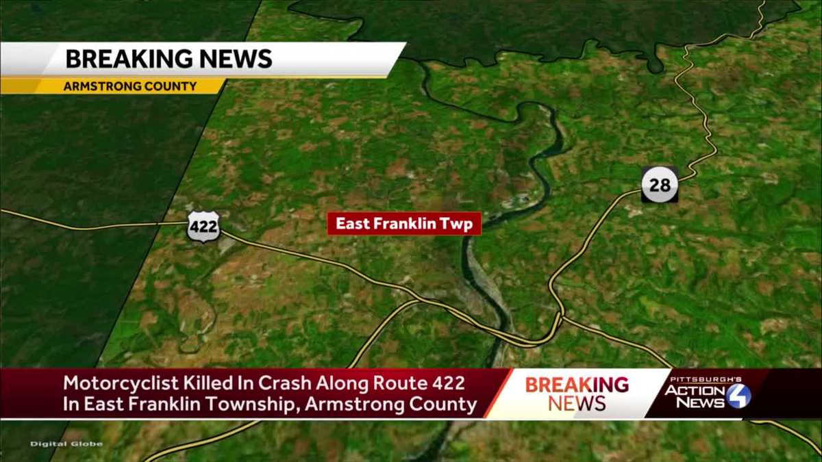 Part of Route 422 closed following deadly crash in Armstrong County