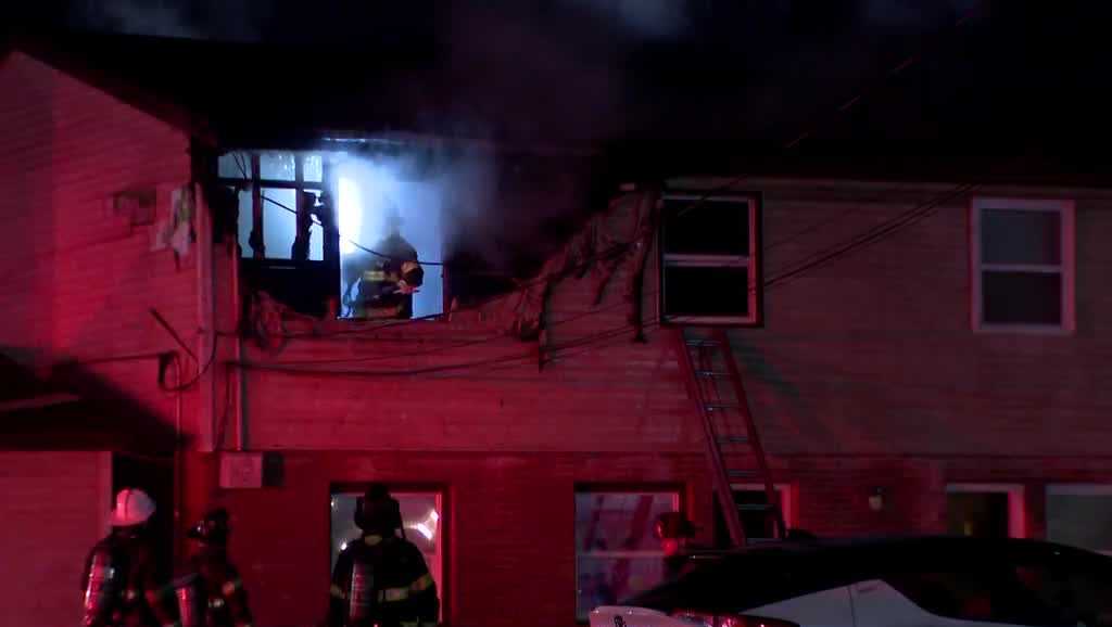 Dog rescued from Milwaukee apartment fire near Holy Cross Cemetery