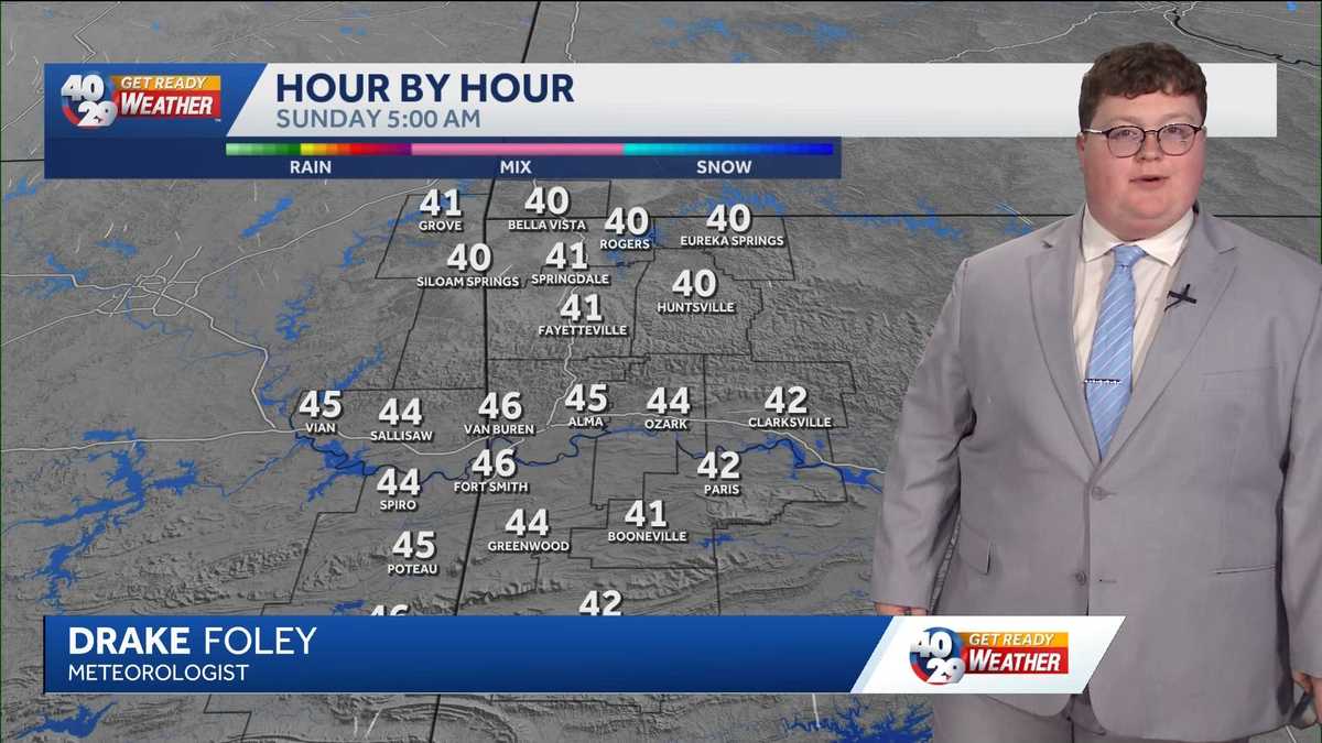 A seasonal Easter Sunday in Arkansas