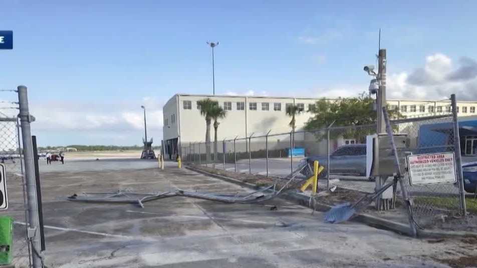 911 calls describe chaos after Mustang crashes onto Florida airport runway, driver tries to board planes