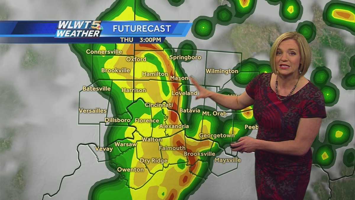 Early Afternoon Storms