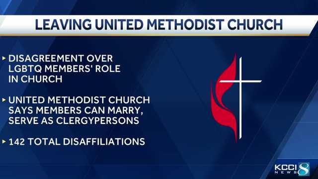 Iowa churches leave United Methodist denomination after LGBTQ policy - Vimarsana News