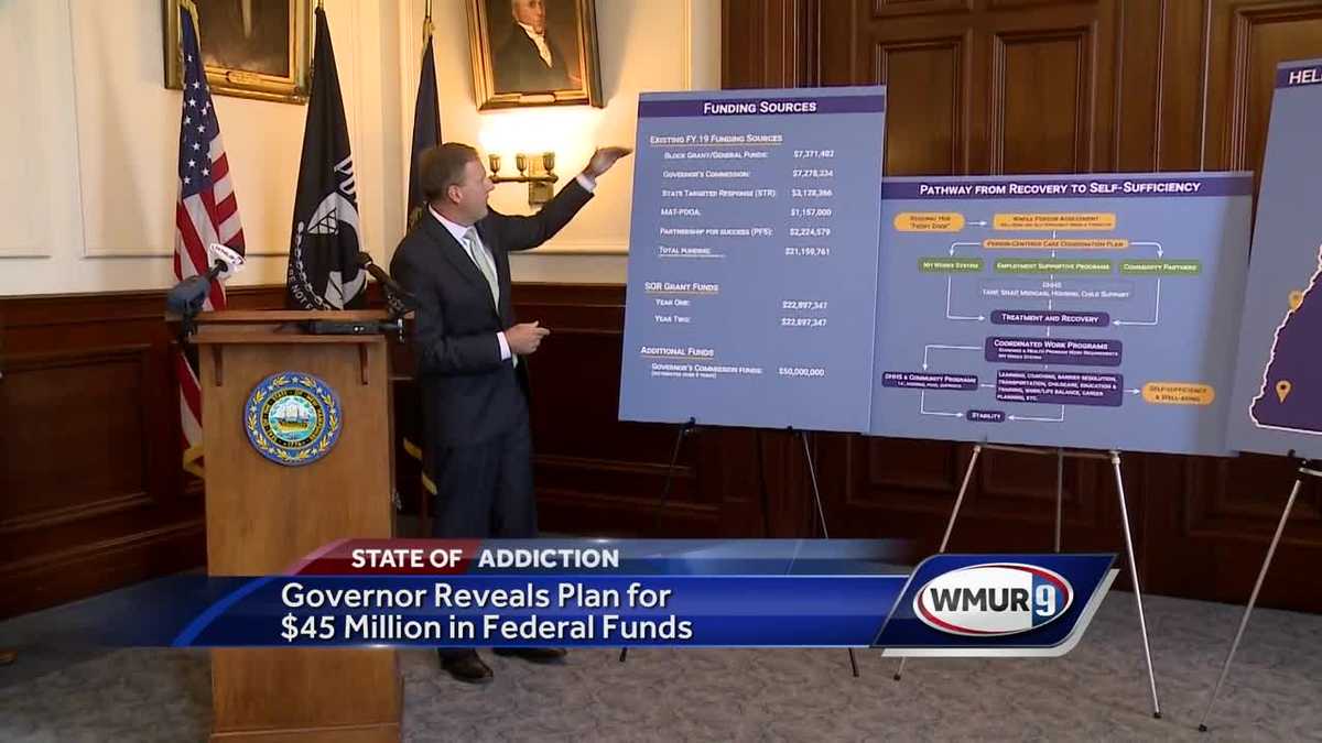 State rolls out plan to use $45M in federal money to fight opioid crisis