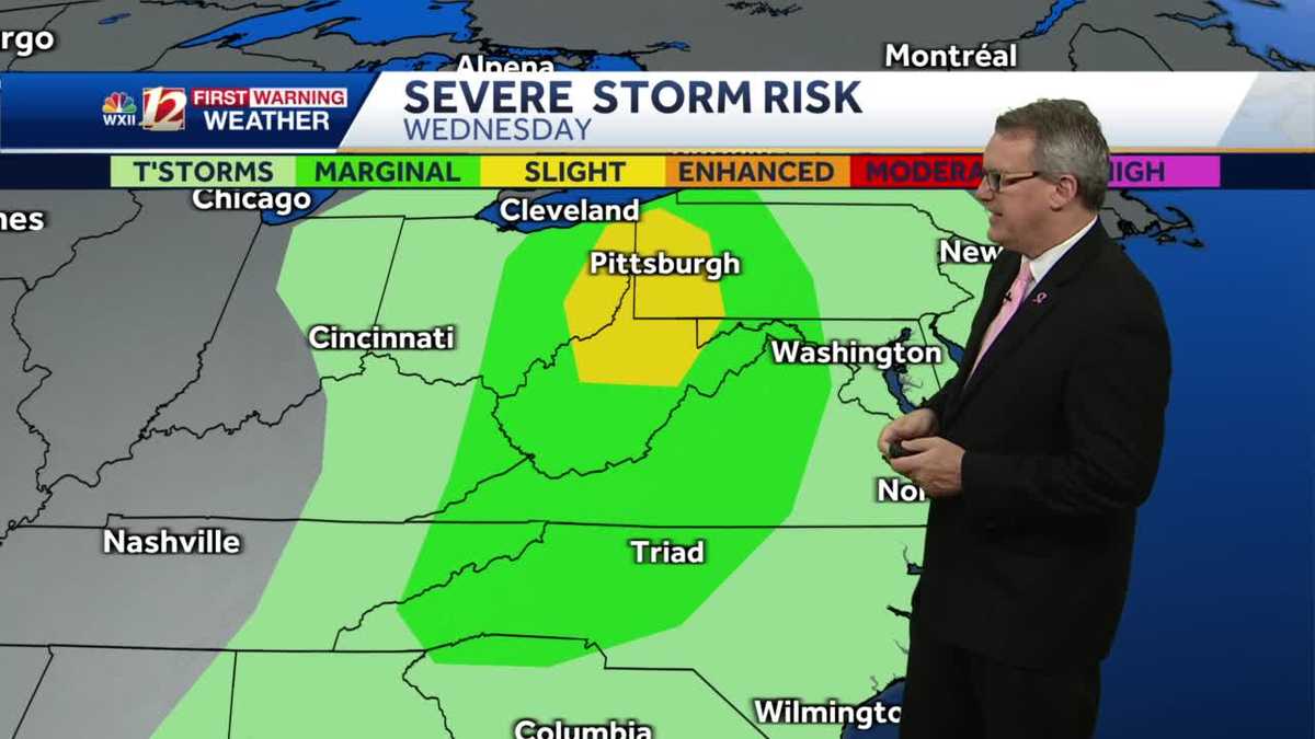 WATCH Flash flood risk along with scattered storms