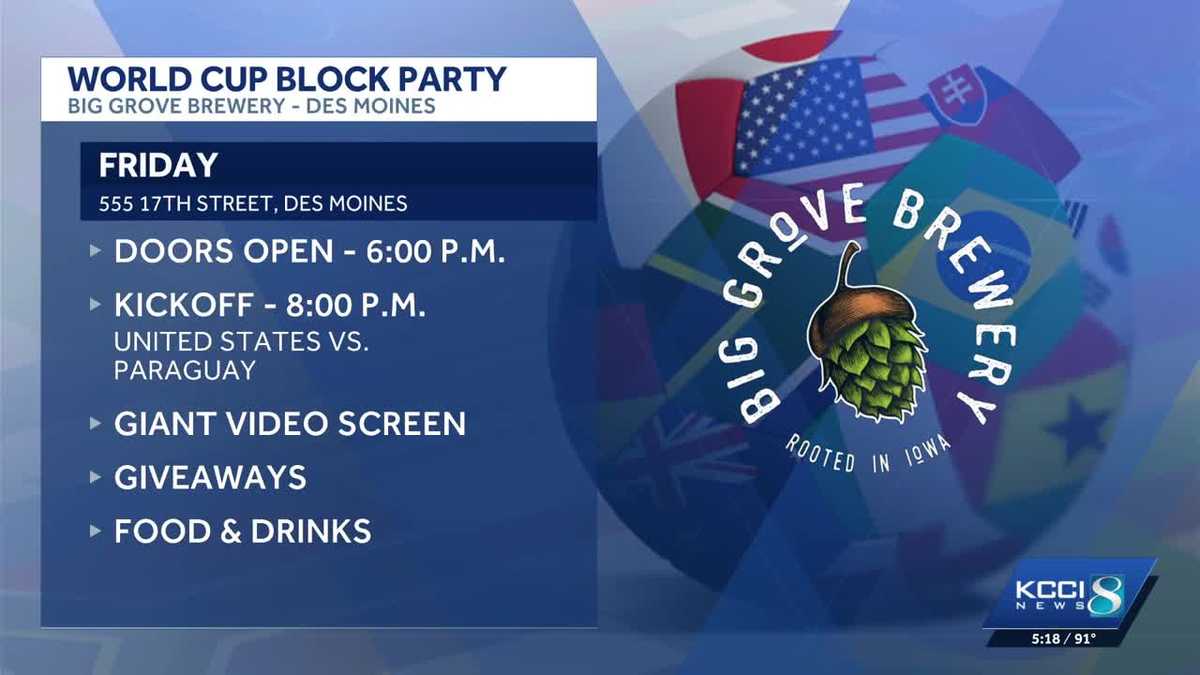 Des Moines brewery to host World Cup watch party Friday